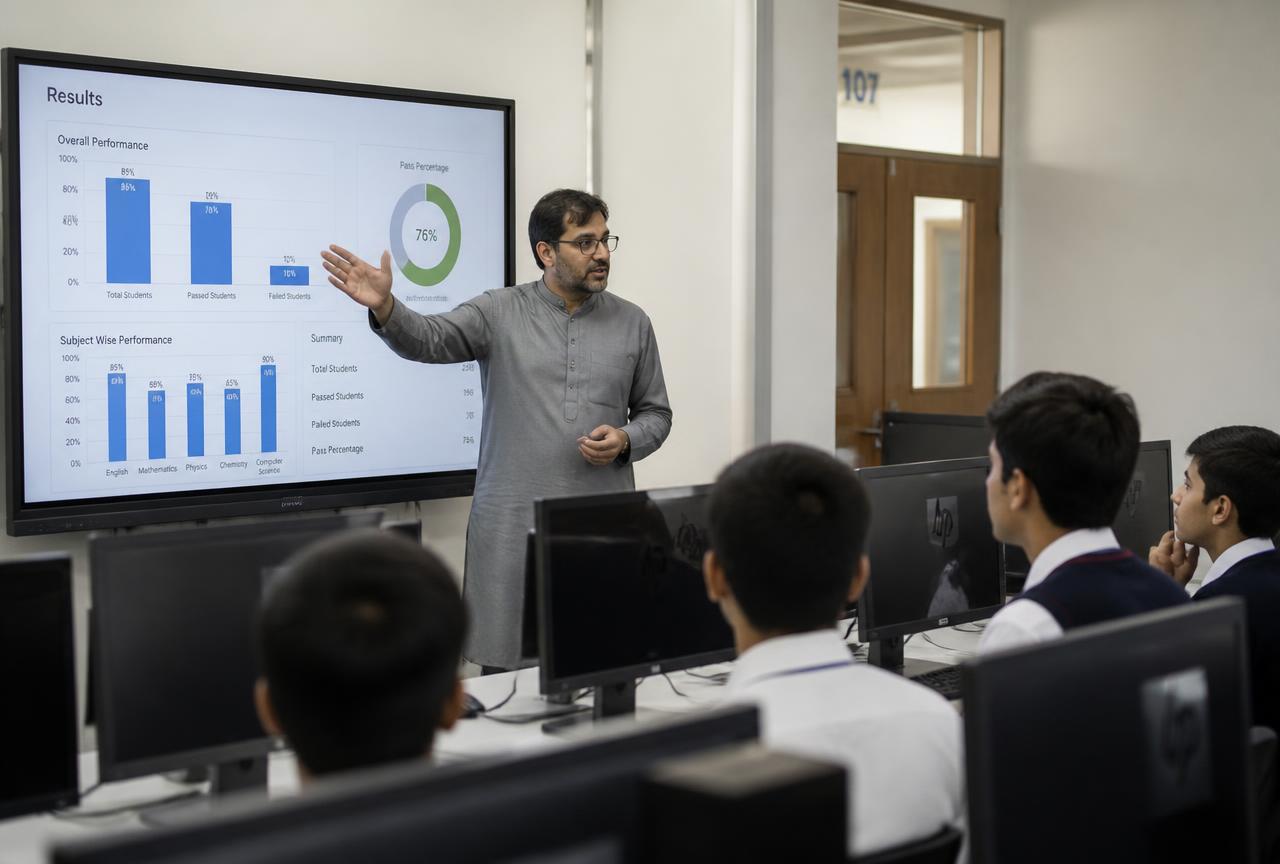 Results explained, not just recorded
